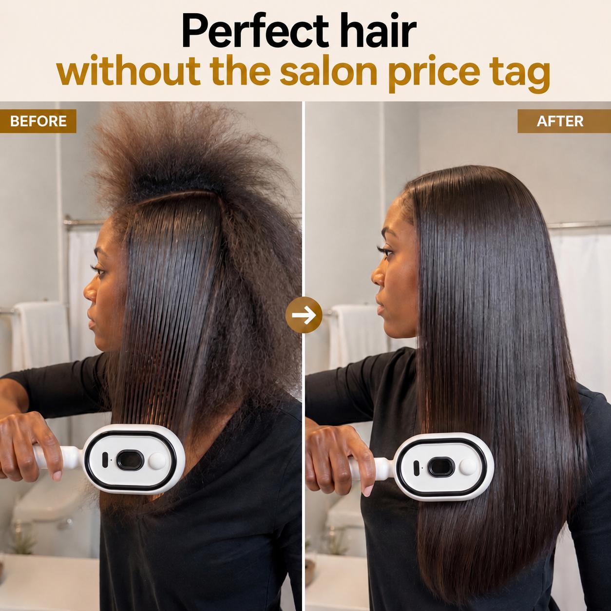 🔥Electric Spray Air Cushion Massage Hair Comb – Anti-Tangle & Essential Oil Mist Brush