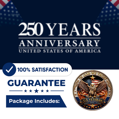 250 Years of Freedom Veteran Tribute Coin