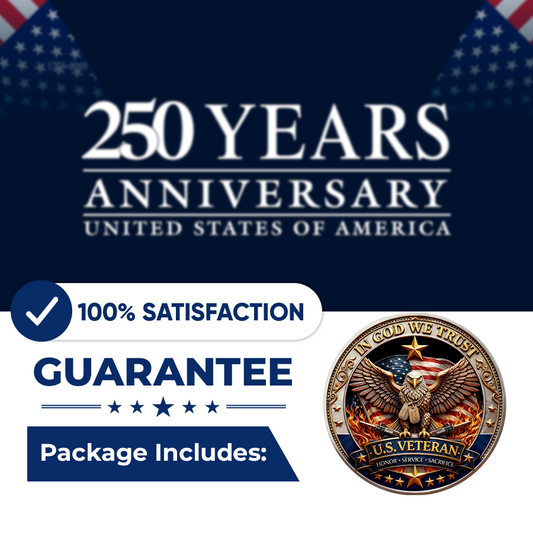 250 Years of Freedom Veteran Tribute Coin