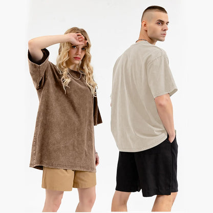 Hot Sale 49% OFF -🔥Yimoon Women's Loose T-Shirt 3-Pack – Summer Unisex-Style Solid Color Streetwear Tops