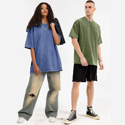 Hot Sale 49% OFF -🔥Yimoon Women's Loose T-Shirt 3-Pack – Summer Unisex-Style Solid Color Streetwear Tops