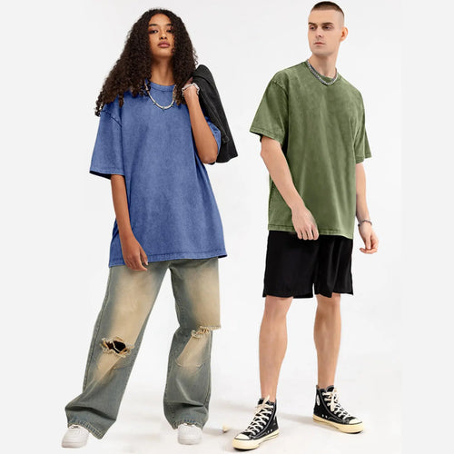 Hot Sale 49% OFF -🔥Yimoon Women's Loose T-Shirt 3-Pack – Summer Unisex-Style Solid Color Streetwear Tops