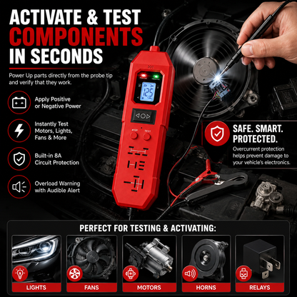 3-in-1 Automotive Circuit Probe & Relay Tester