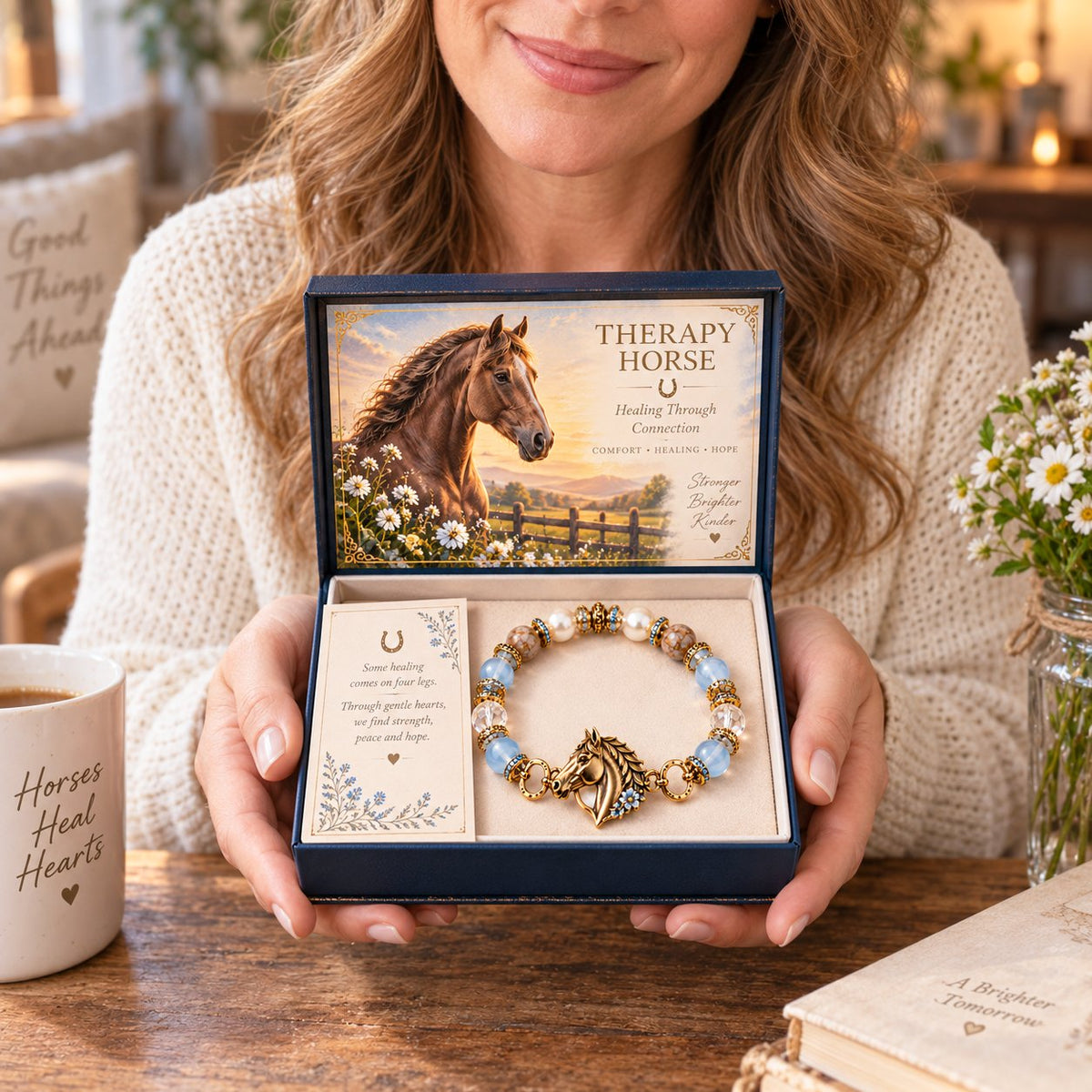 🐴 Therapy Horse Bracelet | A Symbol of Strength, Hope & Healing