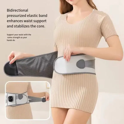 4-in-1 Cordless Lumbar Decompression Belt with Red Light Therapy & Heat