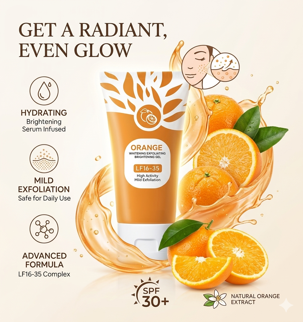 Orange Brightening Exfoliating Gel
