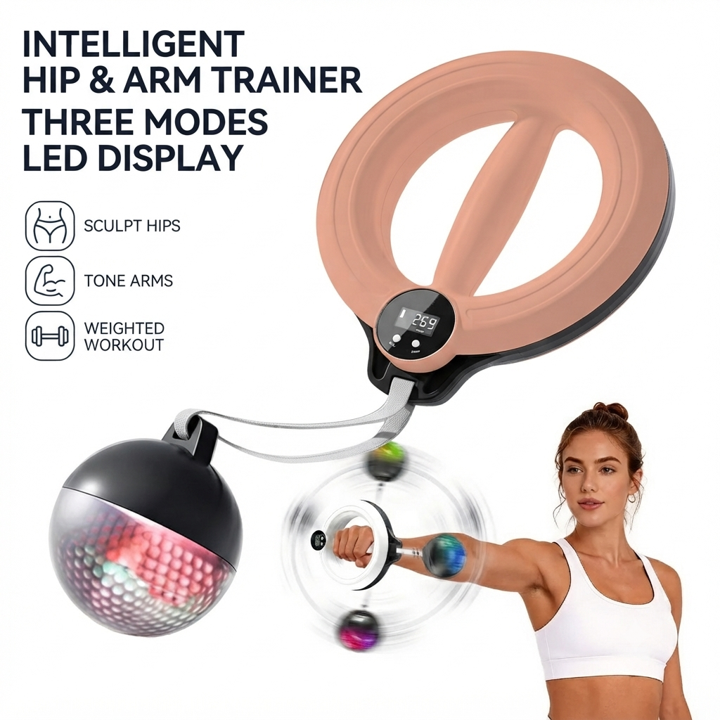 360° Rotating Wrist Strength Trainer – Portable Upper Body Fitness Exerciser