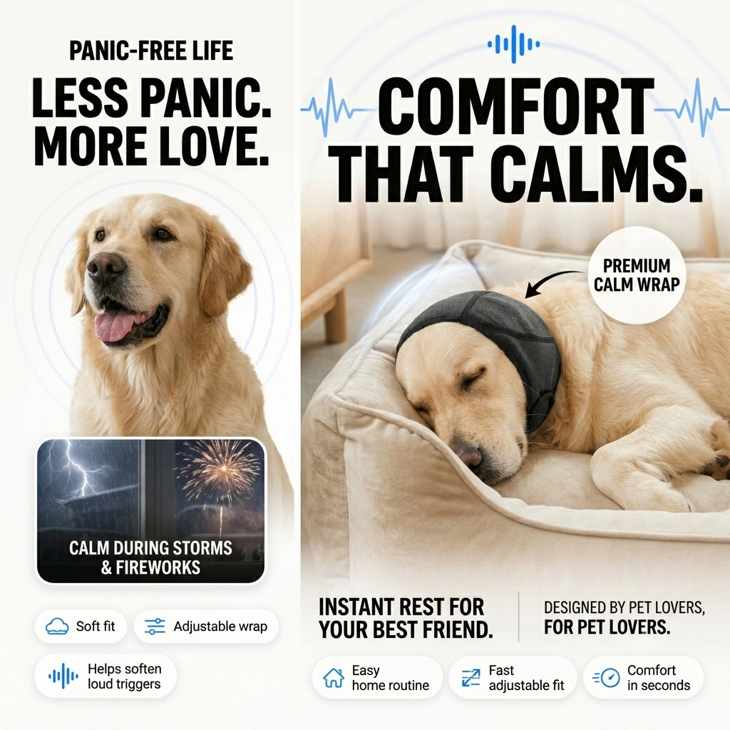 Dog Calming Ear Wrap