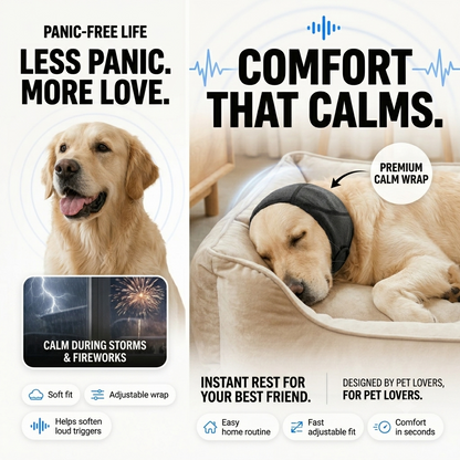 Dog Calming Ear Wrap