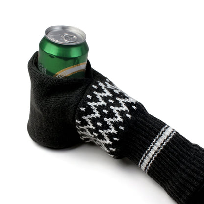 🧤Knitted Striped Thermal Beer Glove