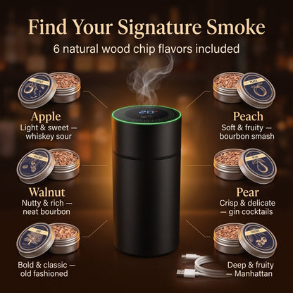 Electric Whiskey Smoker Kit