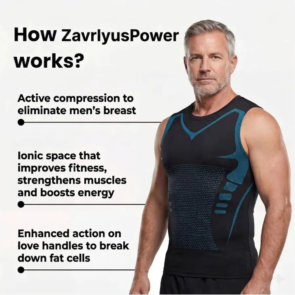 💪🔥Men's Slimming Compression Vest | Posture Corrector Base Layer