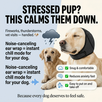 Dog Calming Ear Wrap