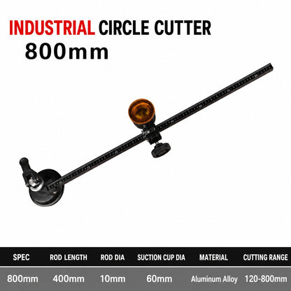 Adjustable Glass Circle Cutter for Tiles and Ceramics