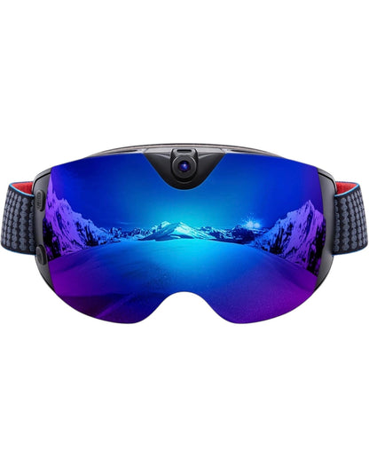 4K Ski Goggles with Built-In Camera