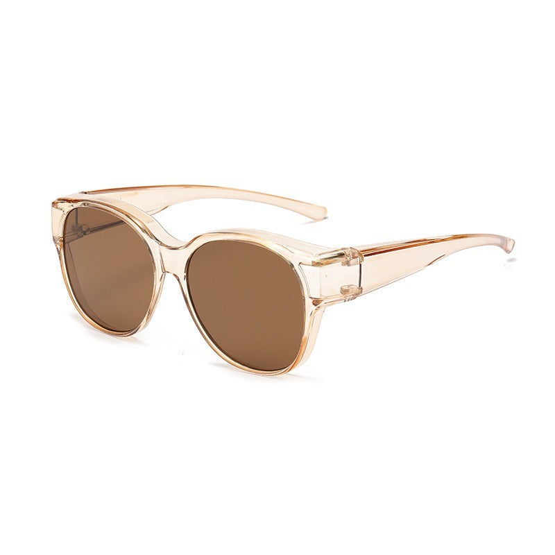 Transparent Brown Frame/Brown Lens