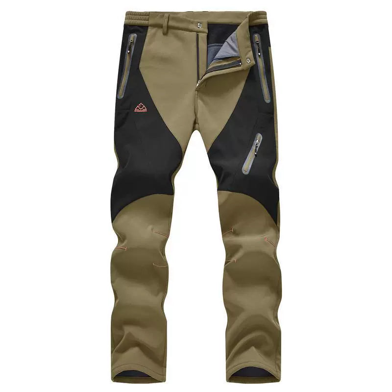 Men's Waterproof Pants Insulated Cold weather Hiking Winter Snow Ski Softshell Outdoor