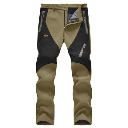 Men's Waterproof Pants Insulated Cold weather Hiking Winter Snow Ski Softshell Outdoor