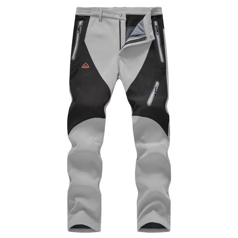 Men's Waterproof Pants Insulated Cold weather Hiking Winter Snow Ski Softshell Outdoor