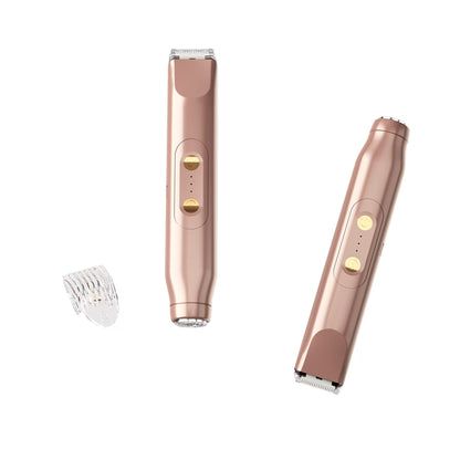 2-in-1 Waterproof Bikini & Body Trimmer for Women – Rechargeable Electric Shaver for Face, Underarms, Legs & Bikini Area