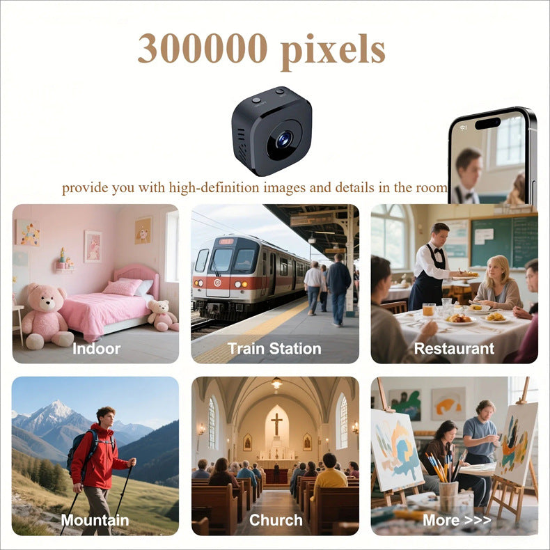 1080P Mini WiFi Security Camera