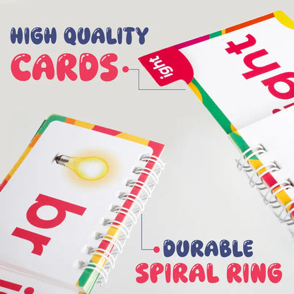 Phonics Flash Cards Word Family Build Book