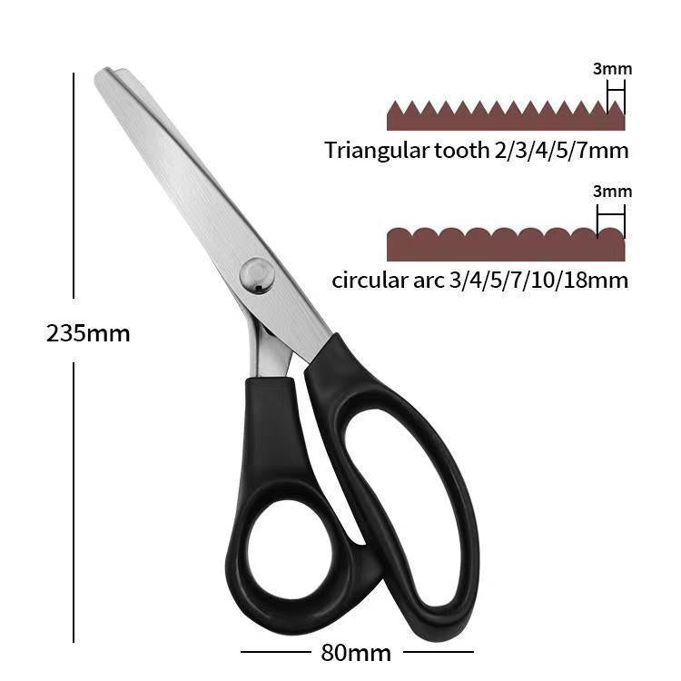 💥Special Sale🔥Stainless Steel Zig Zag Scissors with Serrated Teeth