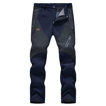 Men's Waterproof Pants Insulated Cold weather Hiking Winter Snow Ski Softshell Outdoor