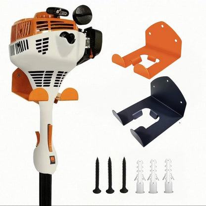 Garage Organizer Wall Hanger - Garden Tool Rack for Grass Trimmer, Hedge Trimmer, Garage Tools