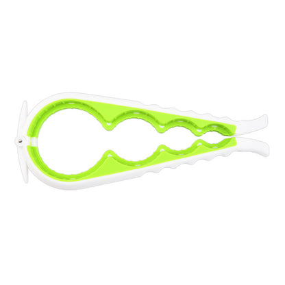 Jar Opener for Weak Hands, Seniors with Arthritis, 5 in 1 Multi Function Bottle Opener Lid Opener For Arthritic Hands with Non Slip Rubber Jar opener Gripper Pad