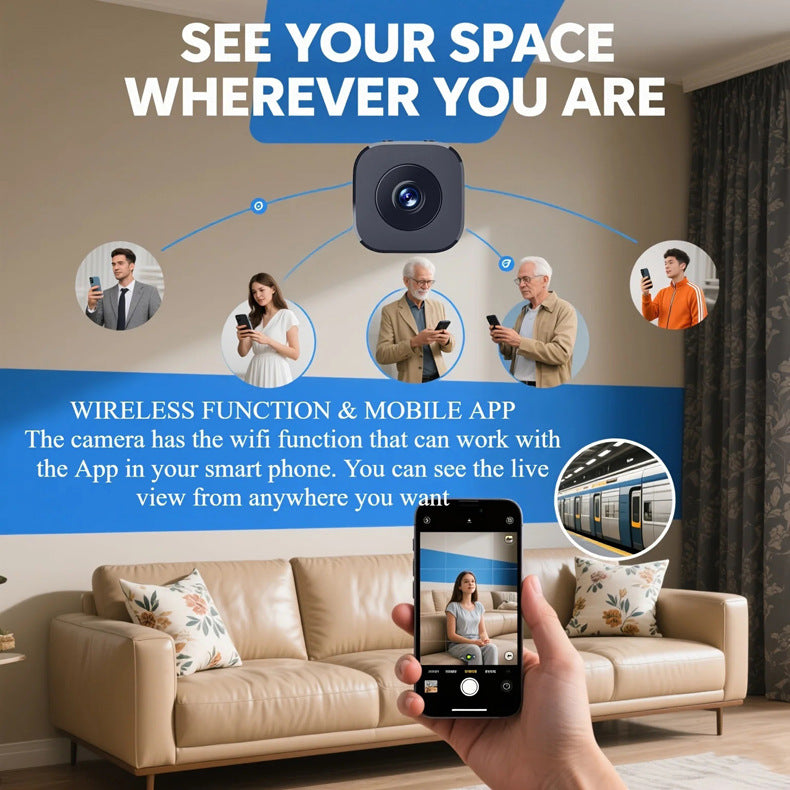 1080P Mini WiFi Security Camera