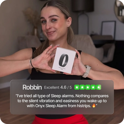 Silent vibrating alarm clock – features two vibration intensity levels.