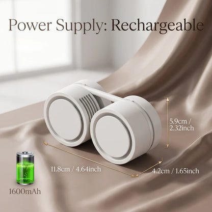 Portable Neck Fans, Hands-Free USB Personal Fan