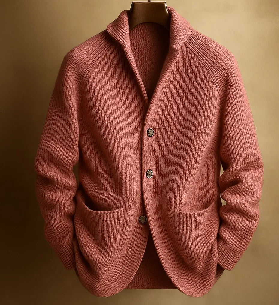 Bennett Ribbed Knit Blazer Cardigan