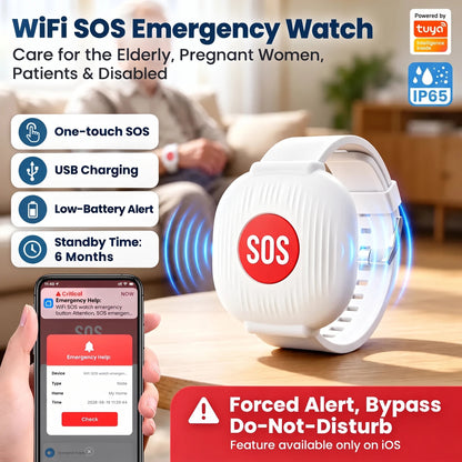 🔥🎁🔥🎁 Half-price offer: Safeguard the elderly—SOS emergency call wristband for seniors. 🆘