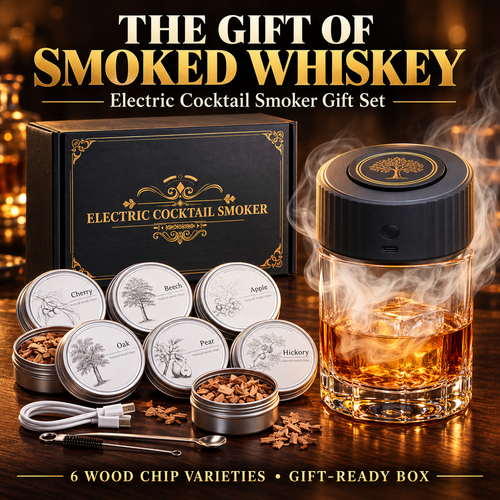 Electric Whiskey Smoker Kit