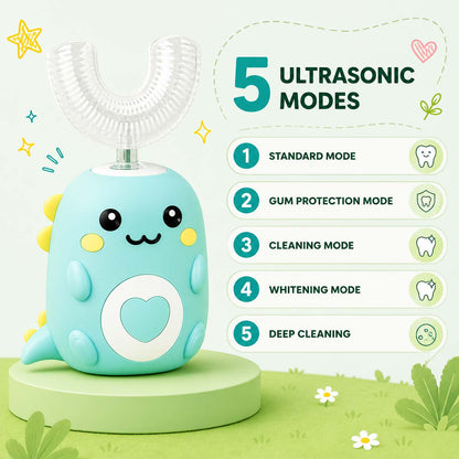 U-Shaped 360º Ultrasonic Toothbrush