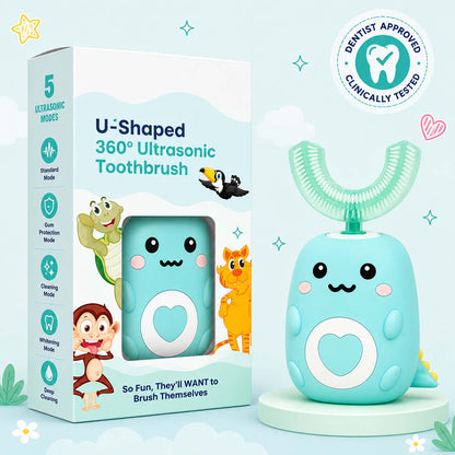 U-Shaped 360º Ultrasonic Toothbrush