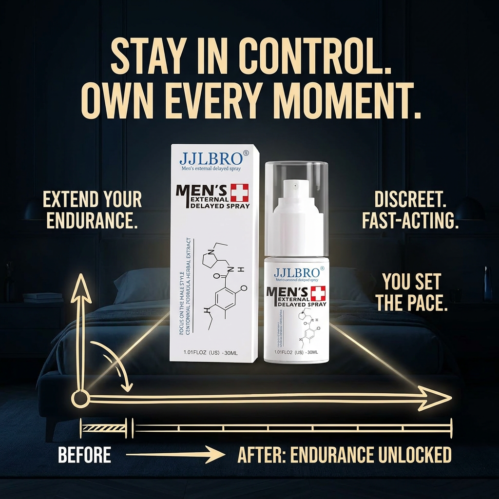 Men's Endurance Performance Spray – 30ml Long-Lasting Control Formula