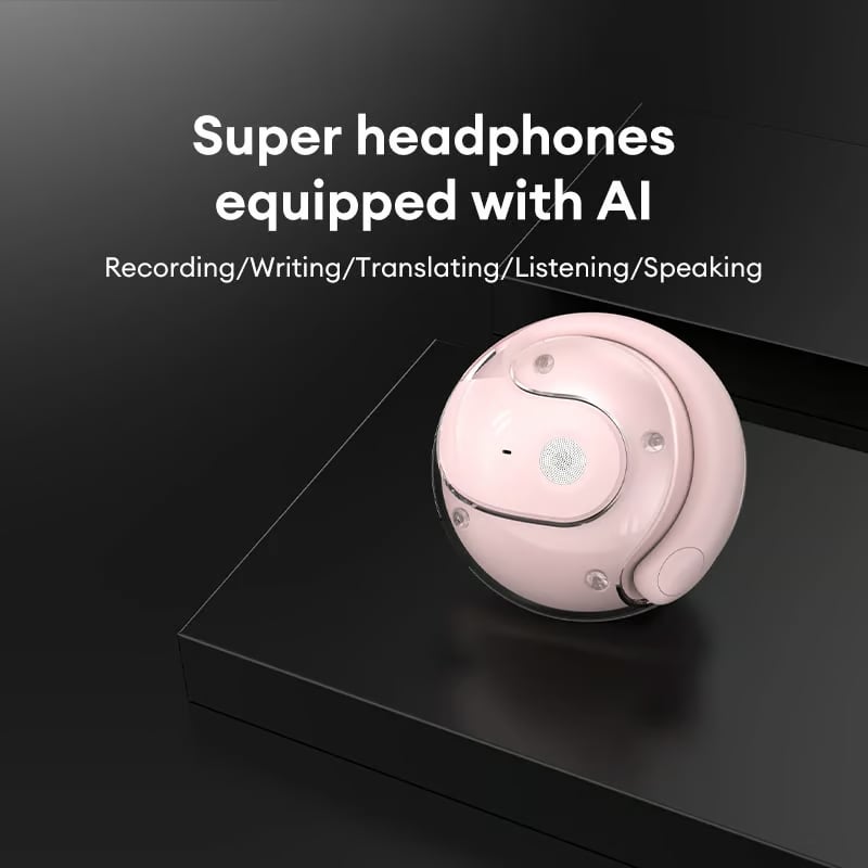 🏆#1 Best Seller ⏰69% OFF 💎AI Translation Wireless OWS Bluetooth5.4 Earphones (Fit iOS & Android)