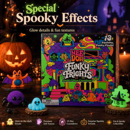 NeeDoh Funky FrightsTM Squish-O-Ween Countdown