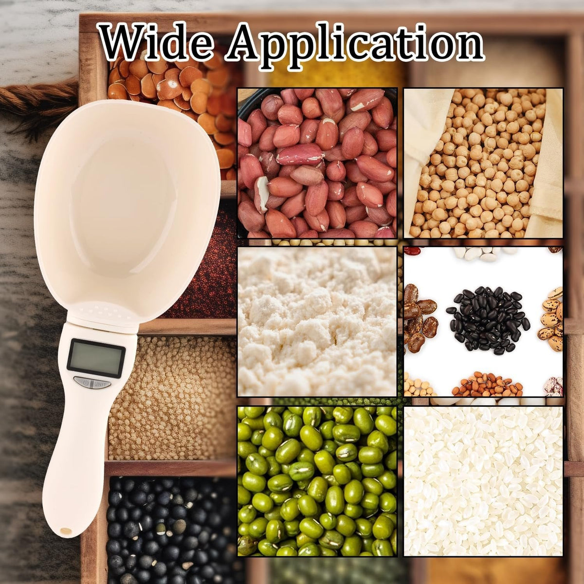 🥣 Hand‐Held Food Weighing Spoon