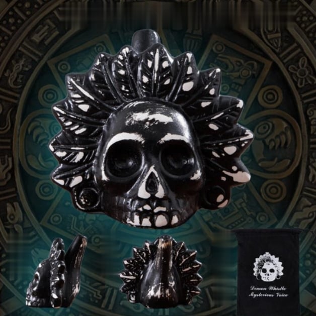 💀Halloween Aztec Ghost Whistle