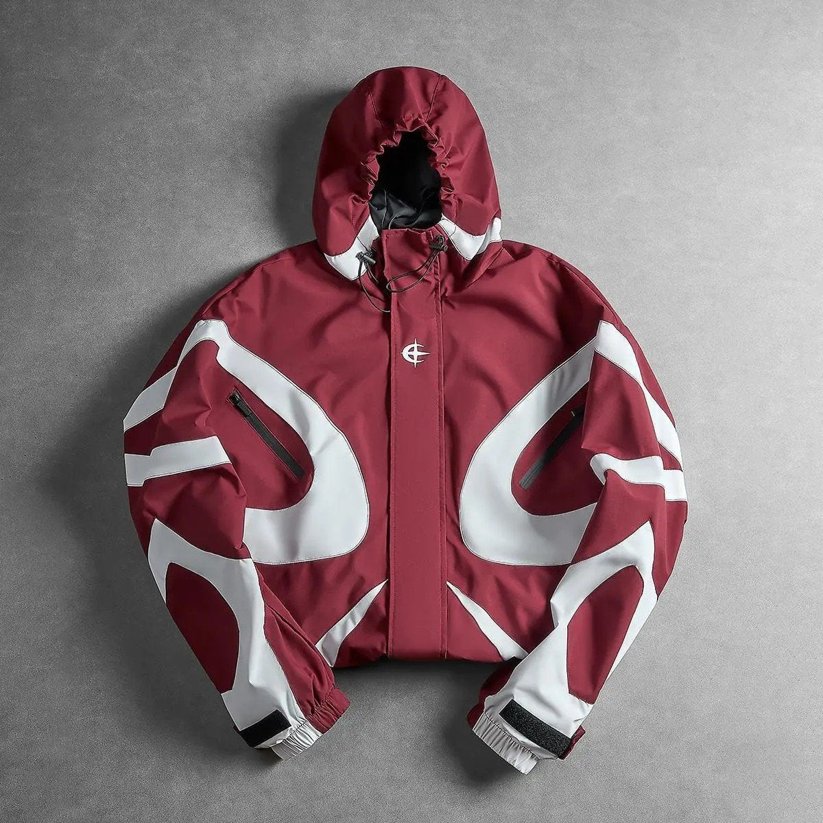 🔥Menswear Stylish Futuristic Techwear Windbreaker Coat