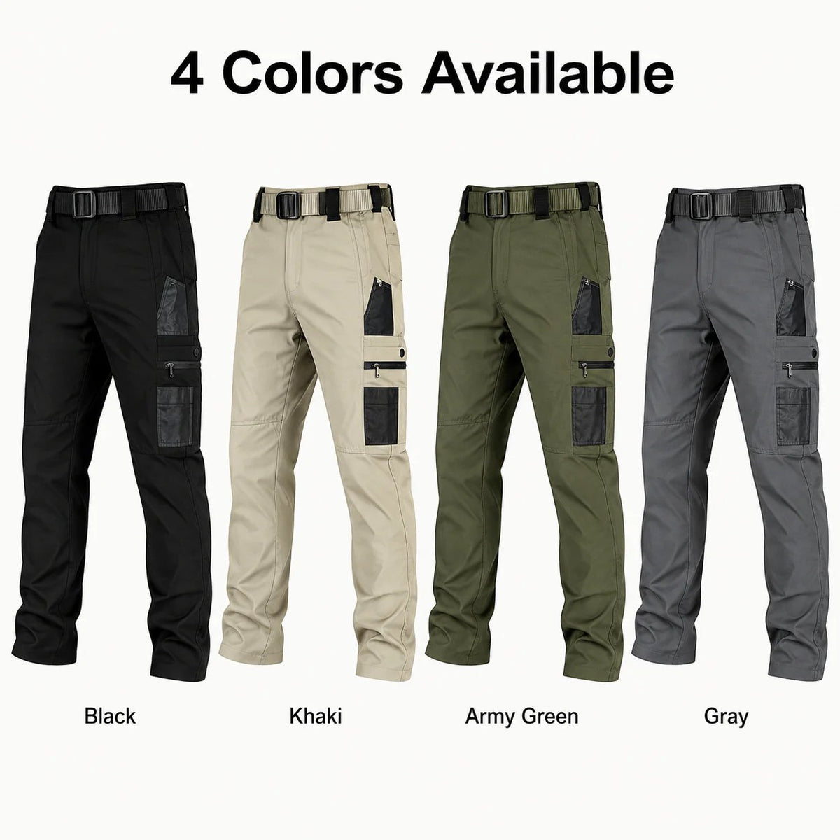 🔥 20,000+ Sold | Men’s FR Tactical Work Pants – Flame-Resistant, Tougher Than Jeans 💪