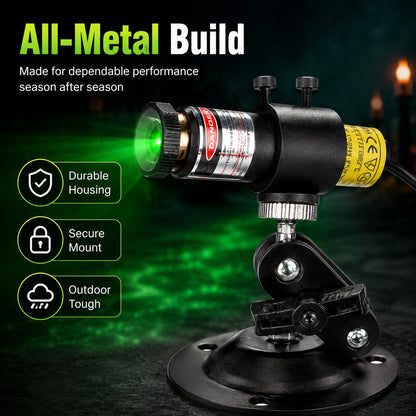 Halloween Green Laser Fog Projector for Swamp Effect
