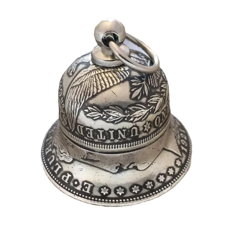 Morgan Silver Dollar Decoration- Bell