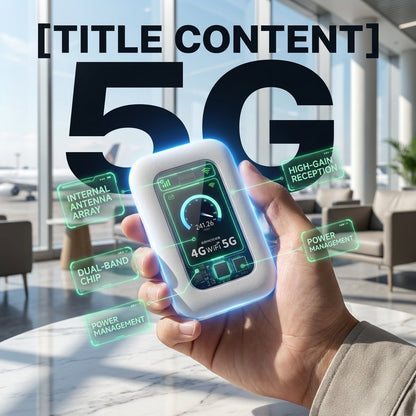 [Power on and use, free for life] All-network portable wifi