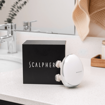 Scalp Bliss – 4D Massager with Red Light & IPX7 Water Resistance