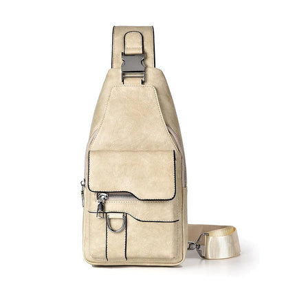 !🧳The Mercer Retro Sling Bag – Water-Resistant, Intelligent Storage & Ergonomic Comfort